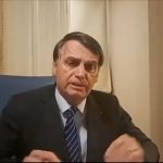 "Quando a TV Globo denunciou o caso, em 30/out/2019, Bolsonaro estava Arábia Saudita e fez uma live imediatamente após o término do Jornal Nacional", destacou, refutando as alegações de seu envolvimento no crime. (Foto: Instagram)