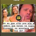 "Só eu que quando olho pra ele lembro que bateu na Luana Piovani ou acontece com vocês também?". (Foto: Instagram)