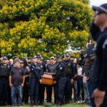 “Nesse primeiro momento, a gente pensa no que está passando com os colegas que estavam trabalhando com ele no dia a dia, no 27º Batalhão. Então, de forma imediata, a gente está em contato com o psicólogo que vai dar assistência e que vai fazer um mapeamento para entender quem agora, imediatamente, precisa de uma assistência pontual”, afirmou a comandante-geral. Se for identificado risco, os militares não vão mais trabalhar nas ruas. ( Foto: Metrópoles)