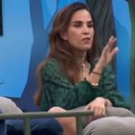 Em conversa com a modelo Yasmin Brunet na academia, após a eliminação de Vinicius, Wanessa contou que sente vergonha de cantar na frente das câmeras.(Foto: Instagram)