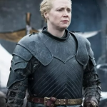 Na gringa também há um time seleto de grandes mulh3res. Iniciando com a atriz Gwendoline Christie com seus 1,90! (Foto: Divulgação)