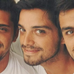 Os irmãos e atores Felipe Simas, Bruno Gissoni e Rodrigo Simas sempre foram conhecidos na televisão por serem muito parecidos. (Foto: Instagram)