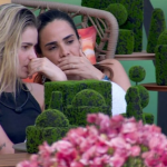 Wanessa, então, perguntou à loira do que se tratava: "É negócio do Medina, da época da separação?", quis saber a cantora, curiosa. (Foto: Reprodução/GloboPlay)