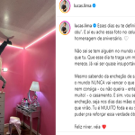 Posteriormente, Lima finalizou reforçando que sempre dirá o que sente por Sandy, mesmo sendo alvo de fake news e fofocas: "Sim, vou sempre aguentar essa encheção, seja nos dias das mães ou nos vinte e oitos de janeiro que virão. (Foto: Instagram)