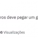 Já os brasileiros, claro, se divertiram com a situação. (Foto: X)