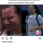 Maycon virou meme. (Foto: Reprodução/Instagram)