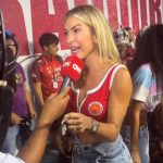 Lore curtiu da quadra a vitória da escola de samba carioca. (Foto: Instagram)