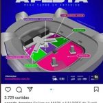 Em contraste com a situação em Teresina, no Rio de Janeiro, ingressos para o show da turnê "A Festa" foram distribuídos gratuitamente. (Foto: Instagram)