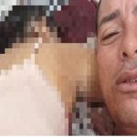 O principal suspeito do crime é o seu companheiro, que após o crime, tirou uma selfie com o corpo da vítima. (Foto: PMPB)