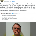 Apresentador do SBT zomba dos apoiadores de Jair Bolsonaro: "Que se f0d*". (Foto: X)