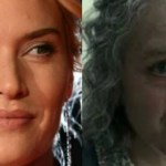 Para o papel que lhe rendeu o Oscar de Melhor Atriz de 2009, Kate Winslet ficou 40 anos mais velha, além de ter que passar 8 horas na maquiagem! (Fotos: Reprodução/Montagem)