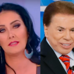 Helen Ganzarolli relembra 'puxões' de orelha de Silvio Santos. (Fotos: Reprodução/SBT/Montagem)