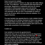 "Fiz vários exames importantes que aos poucos, apesar de algumas alterações, foram me tranquilizando conforme fomos descartando hipóteses. Chegamos, no último dia 9 de março, ao diagnóstico, uma pneumonia assintomática, ou seja sem aqueles sintomas mais esperados: febre, tosse ou alguma dificuldade na respiração.", explicou. (Foto: Instagram)