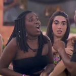 A briga teve início com uma discussão entre Leidy e Yasmin de um lado, e Davi do outro. (Foto: Globoplay)