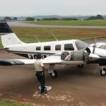 No entanto, o piloto não conseguiu pousar e decidiu retornar para Jundiaí. (Foto: Instagram)