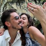 Nesta sexta-feira (15) a atriz Giovanna Lancellotti, agitou as redes sociais ao anunciar que foi pedida em casamento pelo seu namorado, Gabriel David (Foto: Instagram)