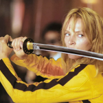 Para a franquia 'Kill Bill', Uma Thurman teve que adquirir uma grande variedade de habilidades de combate. (Foto: Divulgação)