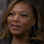 Queen Latifah tem uma marca na parte superior da testa. (Foto: Divulgação)