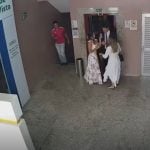 Depois, Ana Luiza empurra a advogada e entra no elevador onde Wilder estava. Ana Luiza relatou ao Ministério Público de Goiás ter sido insultada pela advogada, sendo chamada de “prostituta do Senado”. (Foto: Instagram)