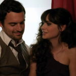 New Girl - Jess e Nick, S02E15 - Depois de duas temporadas com uma relação de amizade, Nick e Jess finalmente se beijaram. (Foto: Divulgação)