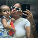 A pequena Melanie tem 2,6 milhões de seguidores. (Foto: Instagram)