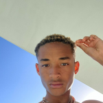 Depois de postar as fotos no perfil do Instagram, vários brasileiros inundaram a publicação de Jaden com comentários que falavam a respeito da escolha do famoso. (Foto: Instagram)