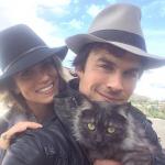 O gato do Ian Somerhalder ama felinos. (Foto: Instagram)