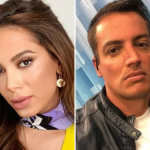 Anitta e o jornalista Léo Dias trocaram várias farpas nas redes sociais após o comunicador dizer que a mãe da cantora, Miriam Macedo, mudou-se de casa por causa de uma briga entre as duas. (Fotos: Instagram/Montagem)