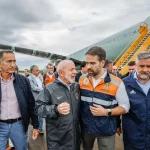 Durante o encontro, discutiu-se sobre medidas emergenciais para o estado, com alguns ministros participando diretamente de Porto Alegre, onde um gabinete de crise foi estabelecido para facilitar a comunicação entre o governo federal e os municípios afetados. (Foto: Instagram)