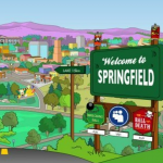 Springfield é um nome comum para vilas e cidades e aparece em vários locais ao redor do mundo. No entanto, Springfield é também uma cidade fictícia de Os Simpsons. (Foto: Divulgação)