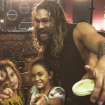 Jason Momoa era padrasto de Zoë Kravitz, filha da ex Lisa Bonet com o roqueiro Lenny Kravitz. Momoa e Bonet também são pais de dois filhos. (Foto: Instagram)