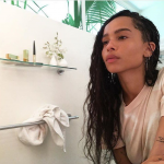 A atriz Zoë Kravitz se dava tão bem com o padrasto que ela considerava ter dois pais! (Foto: Instagram)