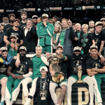 Boston Celtics vence Dallas Mavericks e é campeão da NBA. (Foto: X)