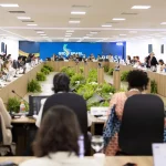 Durante três dias, o Ministério das Mulheres liderou discussões focadas em três eixos: equidade de gênero, enfrentamento à violência e à misoginia, e justiça climática. (Foto: Agência Brasil)