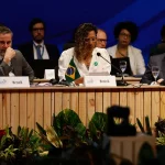 A ministra da Igualdade Racial, Anielle Franco, enfatizou que a luta contra o racismo é uma responsabilidade global e não deve ser limitada a um único país ou ministério. (Foto: Agência Brasil)