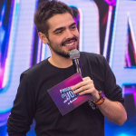 João Silva, filho de Faustão, revelou em entrevista ao No Lucro, da CNN, que pretende construir seu próprio patrimônio e que o dinheiro de seu pai não é seu. (Foto: Divulgação/Band TV)