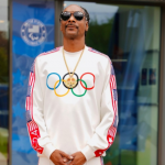 Snoop Dogg acompanhou as classificatórias da ginástica artística em Paris. (Foto: Instagram)