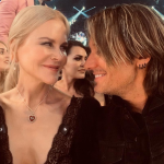 Nicole Kidman foi à competição acompanhada do marido, Keith Urban. (Foto: Instagram)