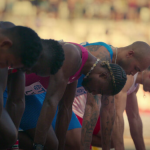 Depois de um Nacional difícil, Noah Lyles precisa se recuperar em Londres. Mas ele enfrentará a pressão do britânico Zharnel Hughes, o homem mais rápido do mundo em 2023. (Foto: Divulgação/Netflix)