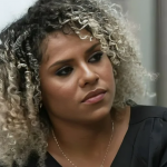 Kevelin deixou claro que não se sente uma vilã, embora soubesse que a cantora estava grávida, quando o jogador do Mirassol decidiu procurá-la. (Foto: Reprodução/Record TV)