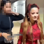 Acontece que Maiara pareceu sair rapidamente do abraço e já foi indo embora, até que ela se deu conta e voltou para posar para uma foto com a jovem. (Foto: Reprodução/Instagram)