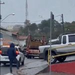 Sete viaturas do Corpo de Bombeiros foram acionadas para o local do acidente. (Foto: X)