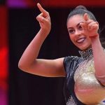 Com o total de 129.750 pontos, Babi Domingos se classificou na 8ª posição para a final individual geral, garantindo o melhor resultado do Brasil na história da modalidade. (Foto: Instagram)