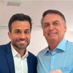 Bolsonaro também relatou um encontro recente com Marçal, onde entregou uma medalha ao candidato. (Foto: X)