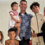 Além de Cristiano Jr., o craque também é pai de quatro filhos, Eva Maria, Mateo Ronaldo, Alana Martina e Bella Esmeralda, frutos da relação com Georgina. (Foto: Instagram)