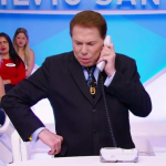 À época, era o retorno de Carlos Alberto ao SBT, depois de 11 anos brigado com Silvio Santos. (Foto: Divulgação/SBT)