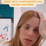 Em seguida, Shantal explicou seus funcionários utilizam uniformes se quiserem, mas ela faz questão das babás não usarem quando a família vai a algum restaurante. (Foto: Reprodução/Instagram)