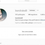 Esse [perfil] é só para amigos, diz a atriz na bio de sua conta privada no Instagram. (Foto: Instagram)