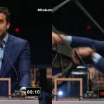 Datena agride Pablo Marçal com cadeira e é expulso de debate (Foto: Reprodução / TV Cultura)