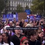 O caso gerou grande comoção e protestos na França em apoio à esposa de Pelicot, Gisele, e contra a violência sexual masculina. (Foto: Instagram)